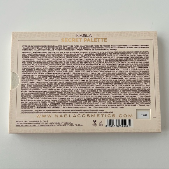 Nabla Secret Eyeshadow Palette - Picture 3 of 6